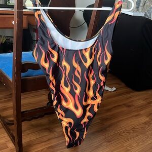 Flame swimsuit